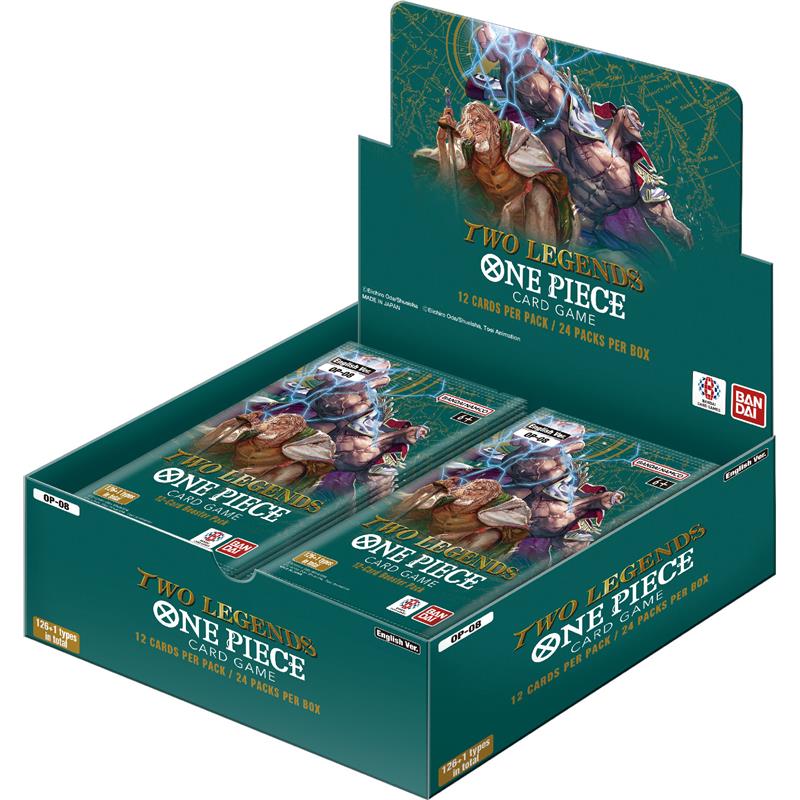 one piece card game reprint Box One Piece Card Game OP-08 Two Legends [REPRINT] – Games Time Aversa