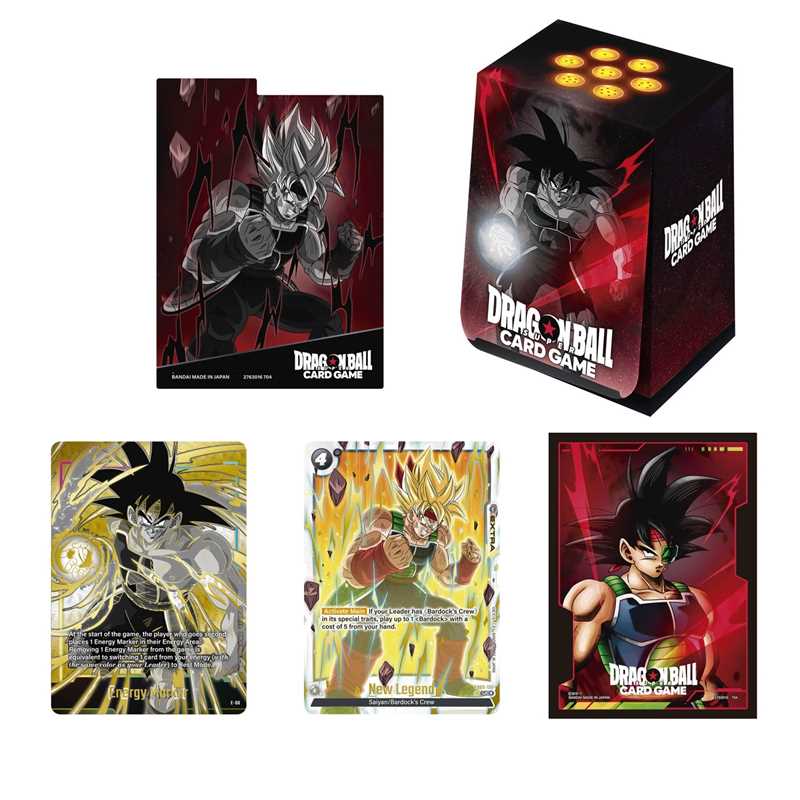 DBS Fusion World Official Card Case and Card Sleeves Set 01 Bardock – Games  Time Aversa