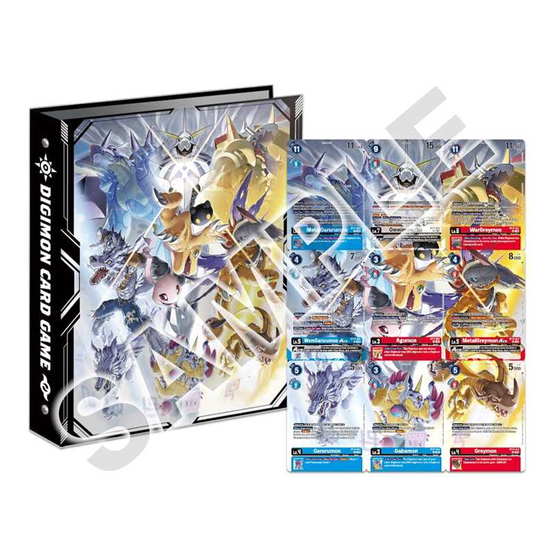 Digimon Card Game Omnimon Binder Set Games Time Aversa Digimon Card Game Omnimon Binder Set Games Time Aversa
