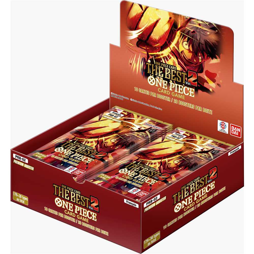 Premium Booster Box One Piece Card Game PRB-02 Games Time Aversa Premium Booster Box One Piece Card Game PRB-02 Games Time Aversa