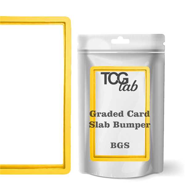 TcgLab Bumper per Graded Cards in Silicone (BGS) – Games Time Aversa