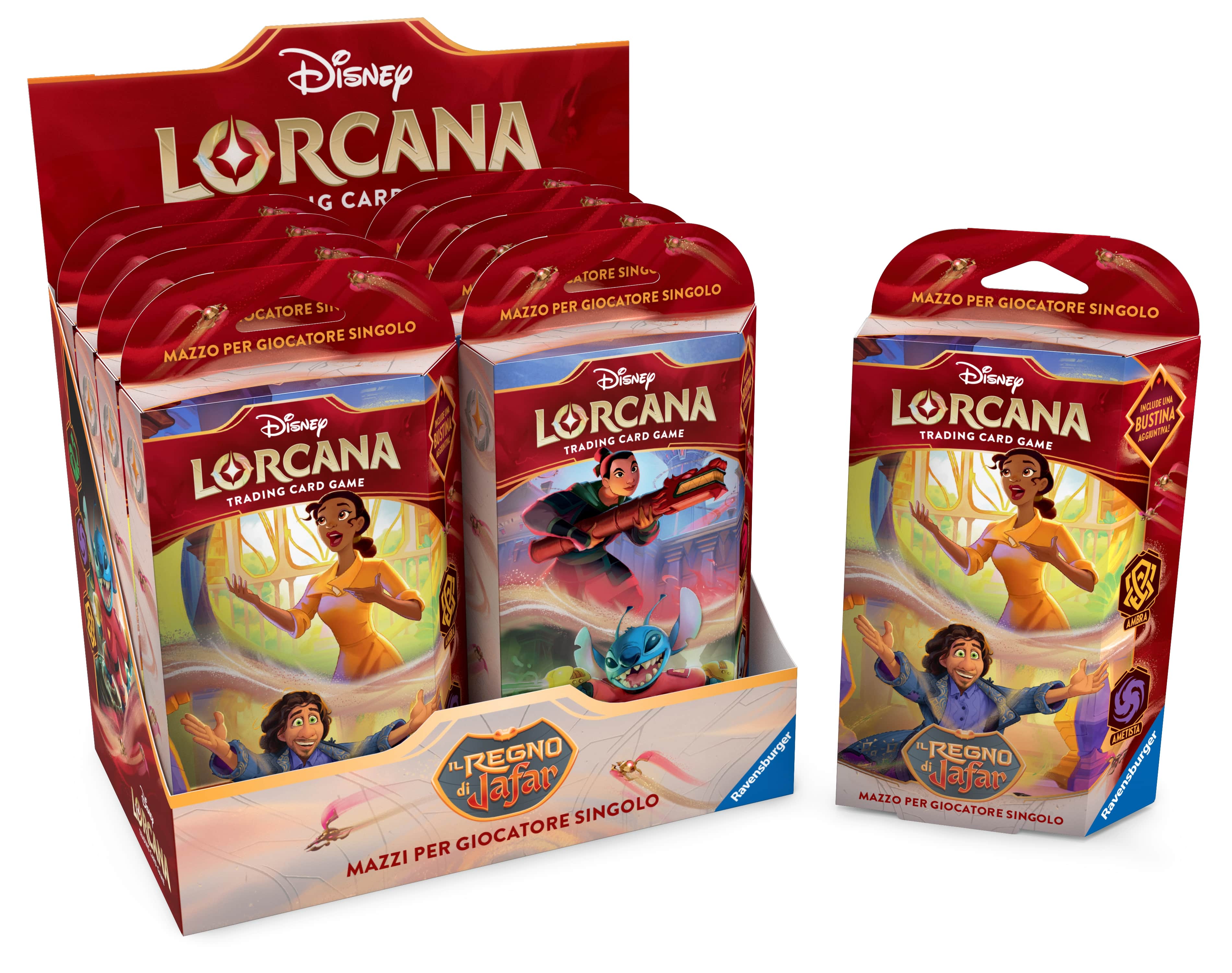 lorcana starter deck display LORCANA - STARTER DECK - REIGN OF JAFAR