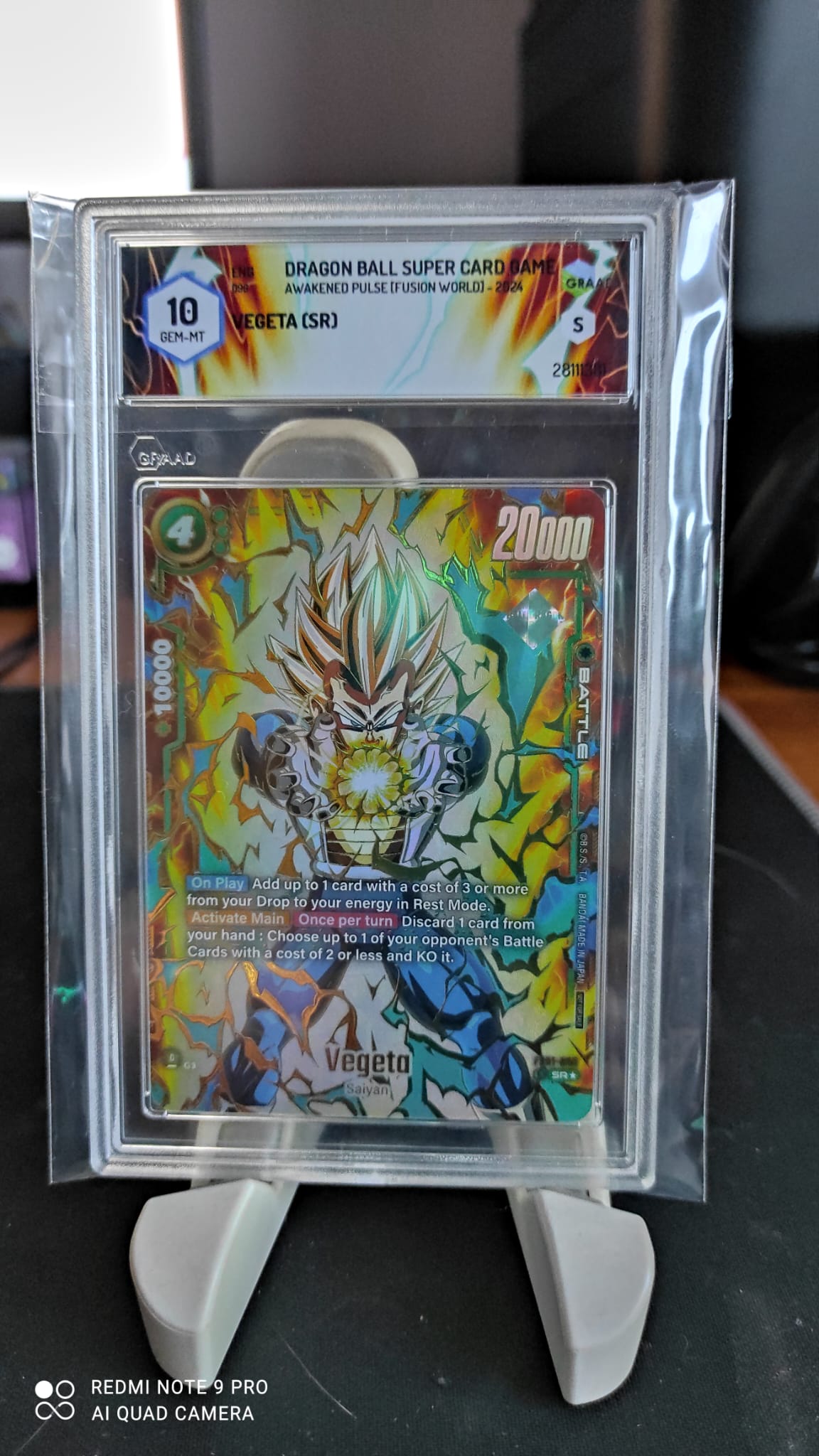Vegeta (SR) - GRAD 10 Games Time Aversa Vegeta (SR) - GRAD 10 Games Time Aversa
