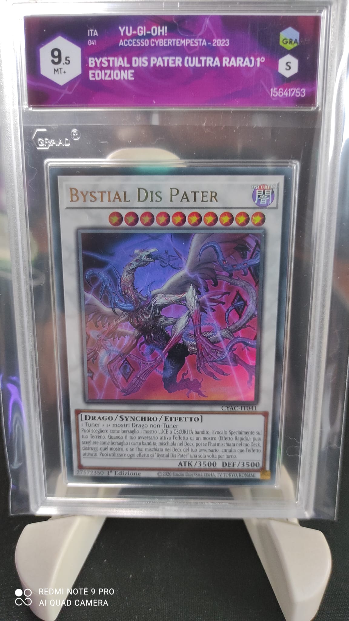 Bystial Dis Pater (Ultra Rare) 1st Edition GRAAD 9.5 – Games Time Aversa