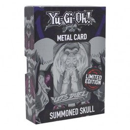 YU-GI-OH! - METAL CARD COLLECTIBLE REPLICA - SUMMONED SKULL Games Time Aversa YU-GI-OH! - METAL CARD COLLECTIBLE REPLICA - SUMMONED SKULL Games Time Aversa