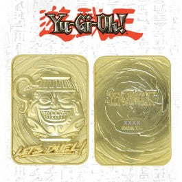 yugioh cards like pot of greed YU-GI-OH! - METAL GOLD CARD REPLICA