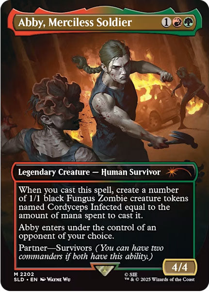 walking dead cards mtg Secret Lair X The Last Of Us: Part II