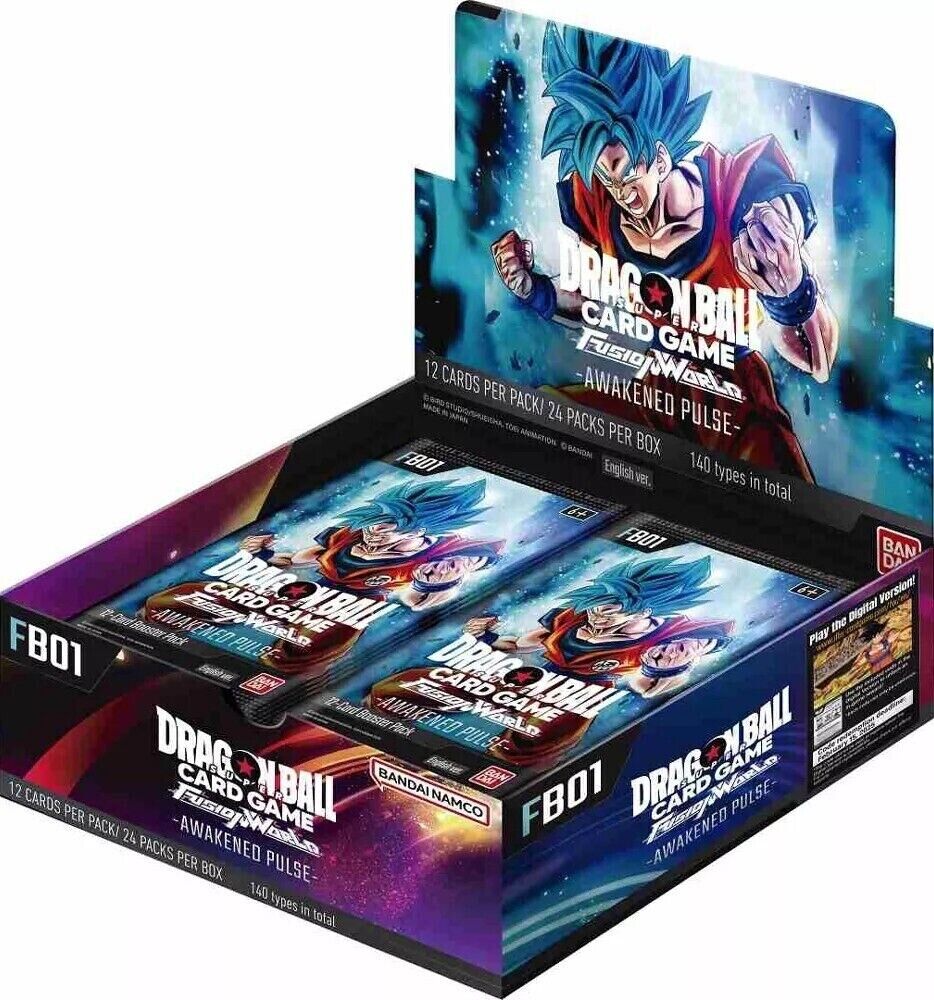 Dragon Ball Super Card Game Fusion World 01 Box FB-01 Eng – Games Time  Aversa