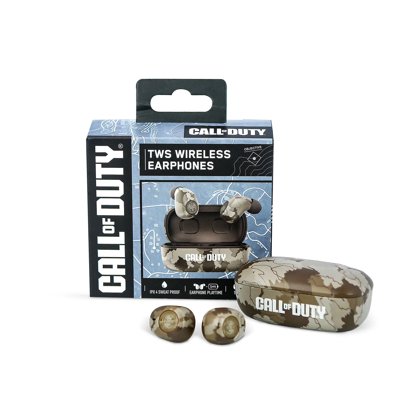 CALL OF DUTY®: FRANCHISE TWS EARPHONES 5G - DESERT SAND CAMO