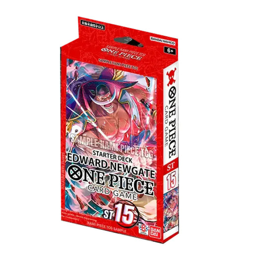 Jeu de cartes One Piece Starter Deck Rouge Edward.Newgate [ST-15]