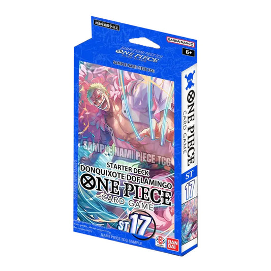 Jeu de cartes One Piece Starter Deck Bleu Donquichotte Doflamingo [ST-17]