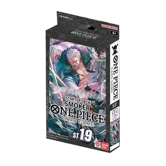 Deck de démarrage de jeu de cartes One Piece Black Smoker[ST-19]