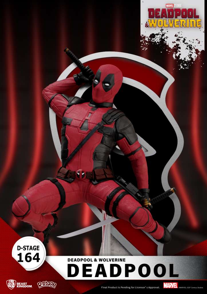 ST D-Stage Deadpool and Wolverine: Deapdpool 15cm