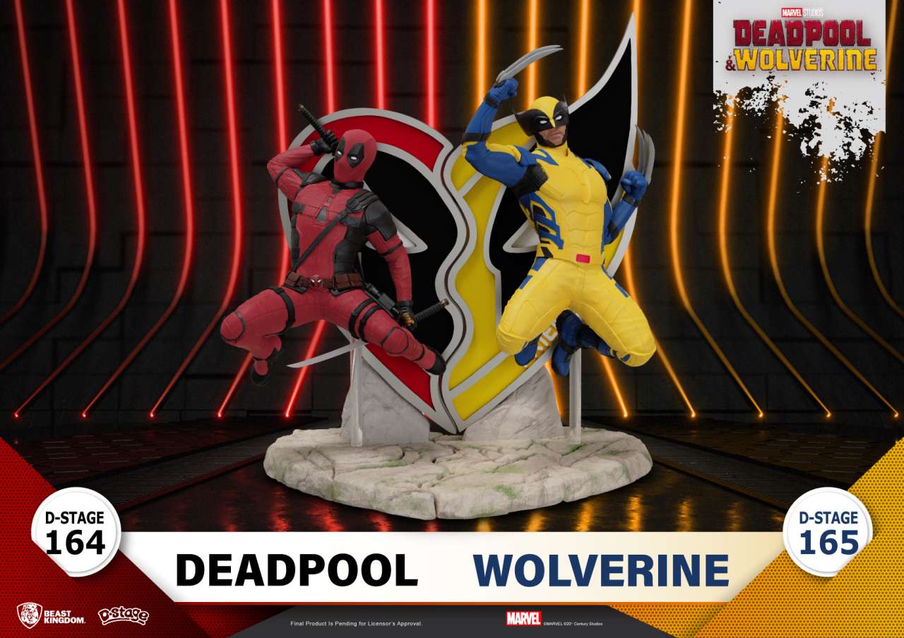 ST D-Stage Deadpool and Wolverine: Deapdpool 15cm