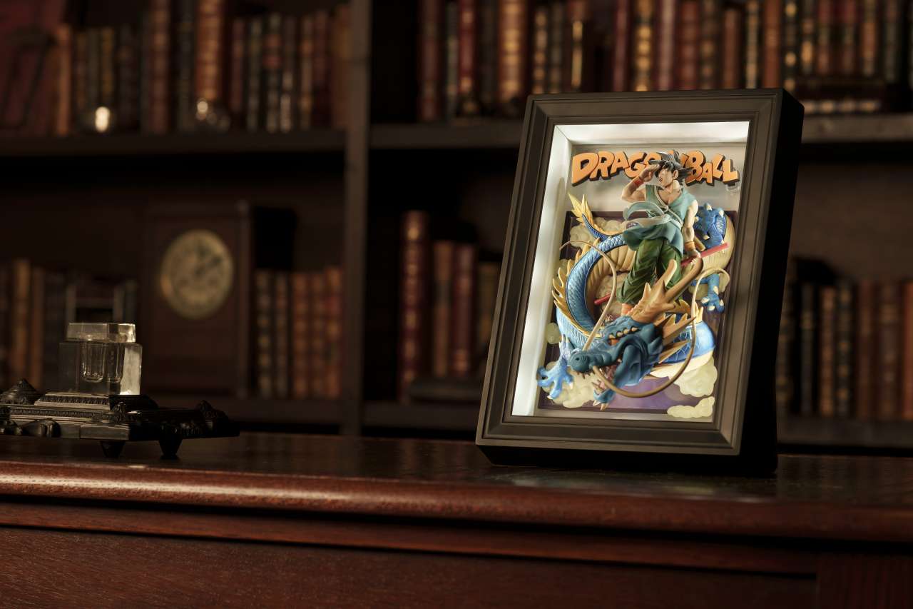 Dragon Ball Tamashii Art (Quadro): Son Goku / Dragon 28cm