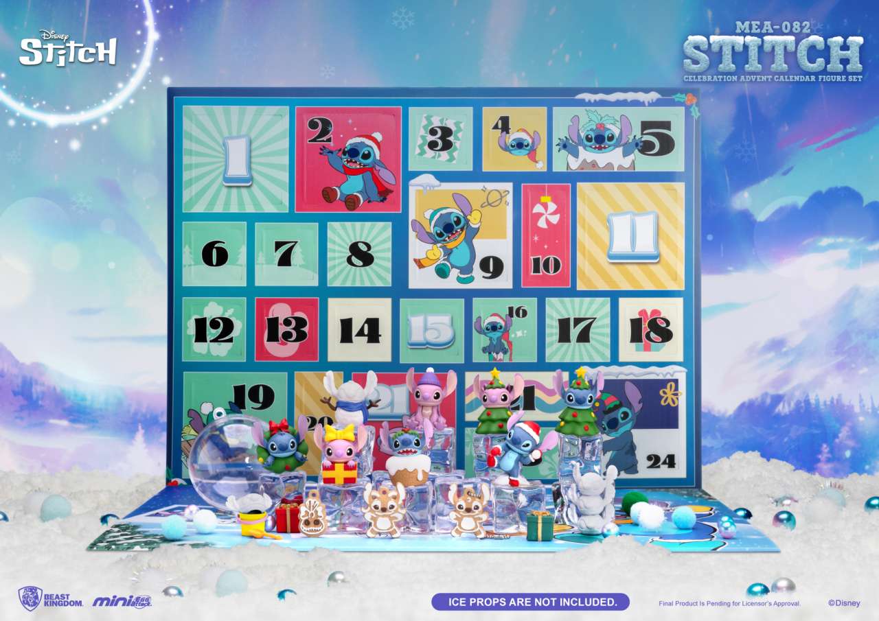 Ensemble de calendrier de l'Avent Stitch