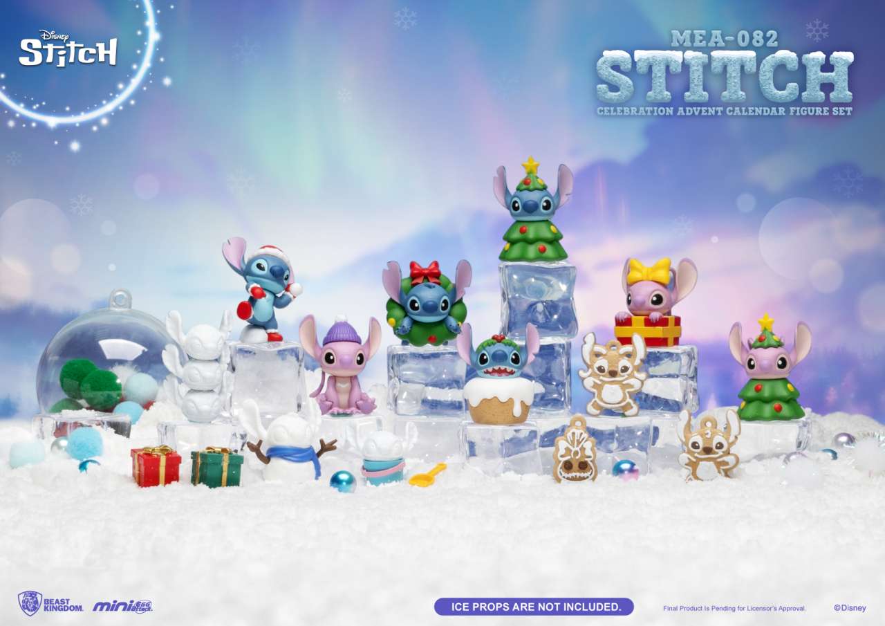 Ensemble de calendrier de l'Avent Stitch