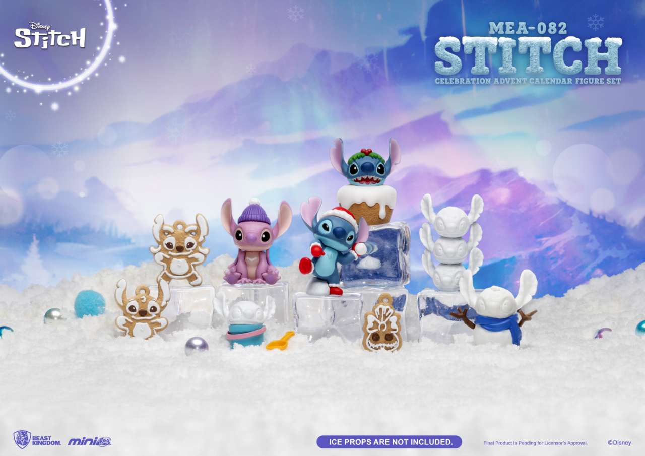 Ensemble de calendrier de l'Avent Stitch