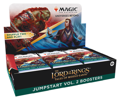 BOX JUMPSTART BOOSTER VOL.2 - THE LORD OF THE RINGS: TALES OF MIDDLE-EARTH (18 BUSTE) - ITA