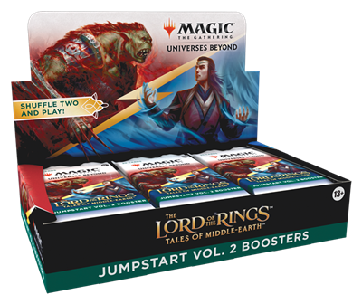BOX JUMPSTART BOOSTER VOL.2 - THE LORD OF THE RINGS: TALES OF MIDDLE-EARTH (18 PACKETS) - ITA