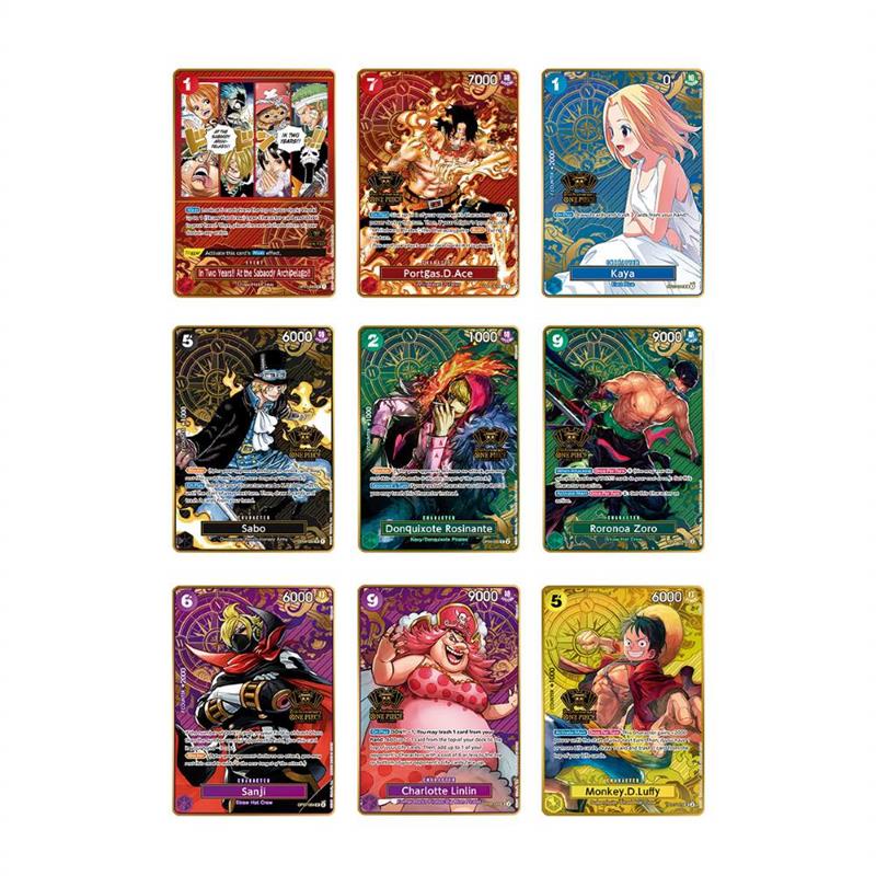 Jeu de cartes One Piece, ensemble japonais du 2e anniversaire, version anglaise