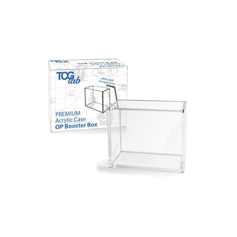 TcgLab Premium Case Protettivo per OP Booster Box Magnetico in Plexiglass