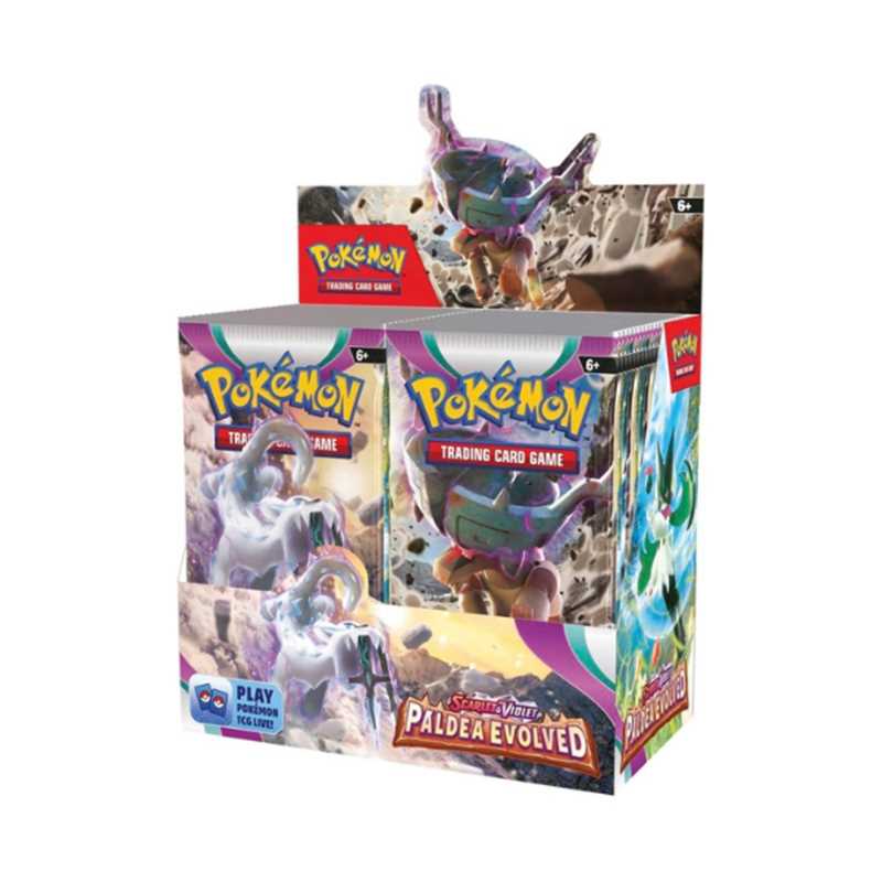Box Pokemon Scarlatto e Violetto Evoluzioni a Paldea (36 Buste) - ITA