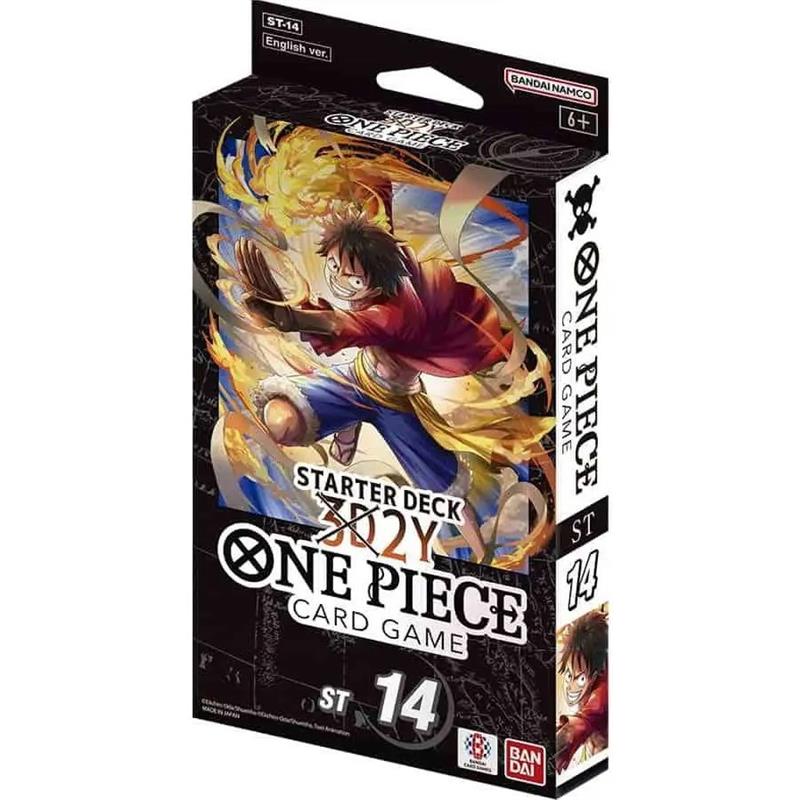 Deck de démarrage du jeu de cartes One Piece -3D2Y- [ST-14]