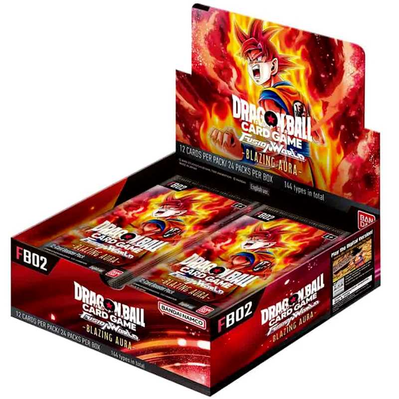 Dragon Ball Super Jeu de Cartes Fusion World 02 Boîte FB-02 Eng