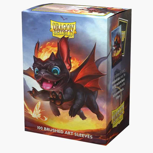 Dragon Shield Brushed Art Sleeves - The Wufdragon (100 Sleeves)