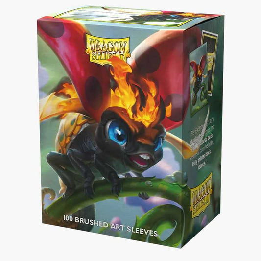 Dragon Shield Brushed Art Sleeves - The Burnbug (100 Sleeves)