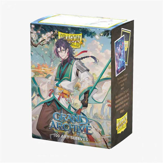 Dragon Shield Matte Art Sleeves - Grand Archive Jin, Fate Defiant (100 Sleeves)