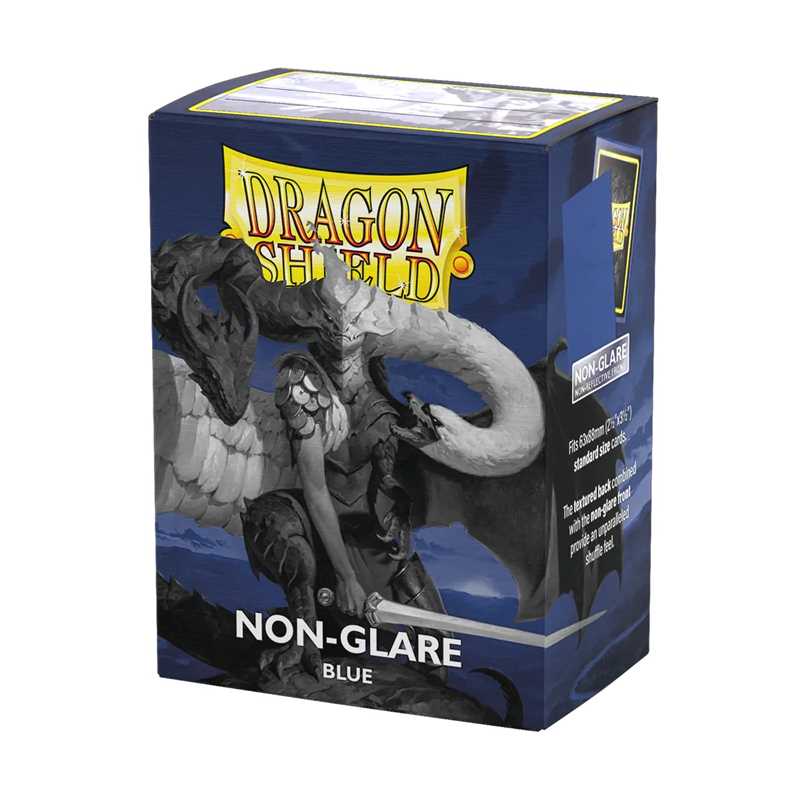 AT-11823 Dragon Shield Matte Standard - Non-Glare Blue (100 Sleeves)