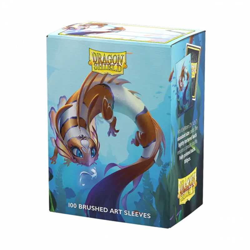 AT-12114 Dragon Shield Brushed Art Sleeves - The Cinderfin (100 Sleeves)