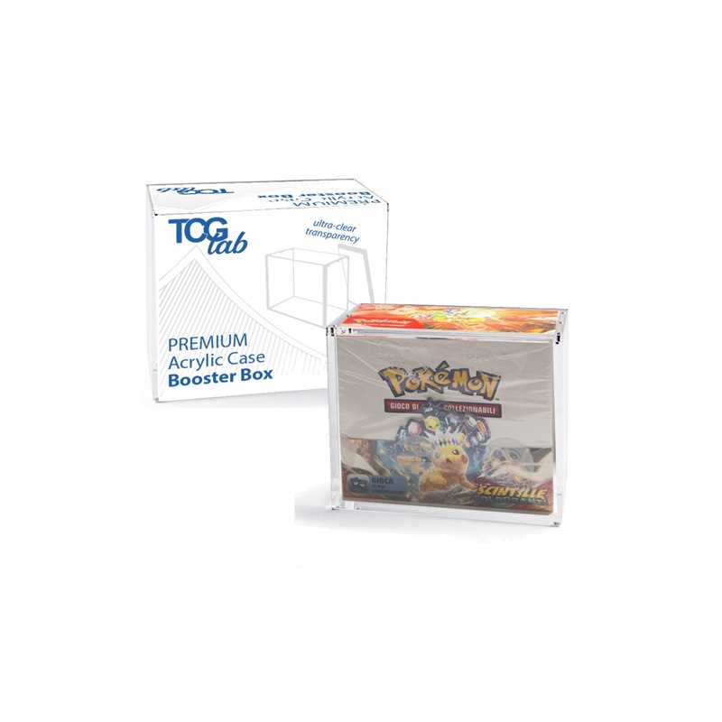 TcgLab Premium Case Protettivo per Booster Box Magnetico in Plexiglass