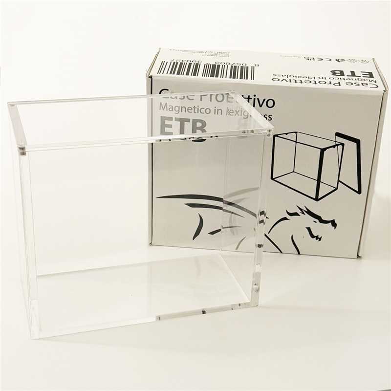 Comic Mania Premium Case Protettivo per Pokemon ETB Magnetico in Plexiglass