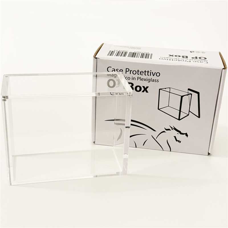 Comic Mania Premium Case Protettivo per One Piece Booster Box Magnetico in Plexiglass