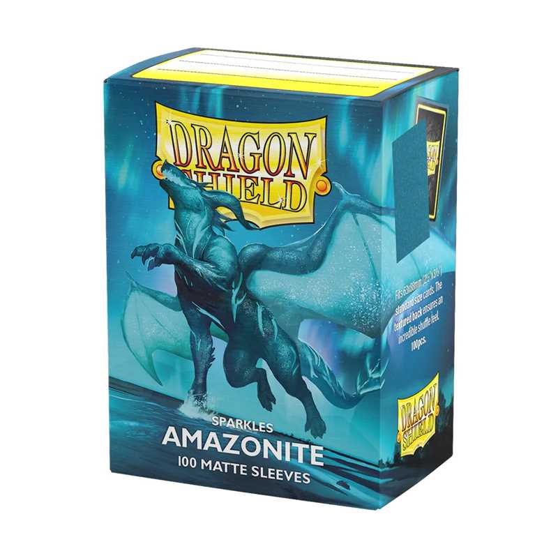 AT-11062 Dragon Shield Standard Sleeves - Matte Amazonite (100 Sleeves)