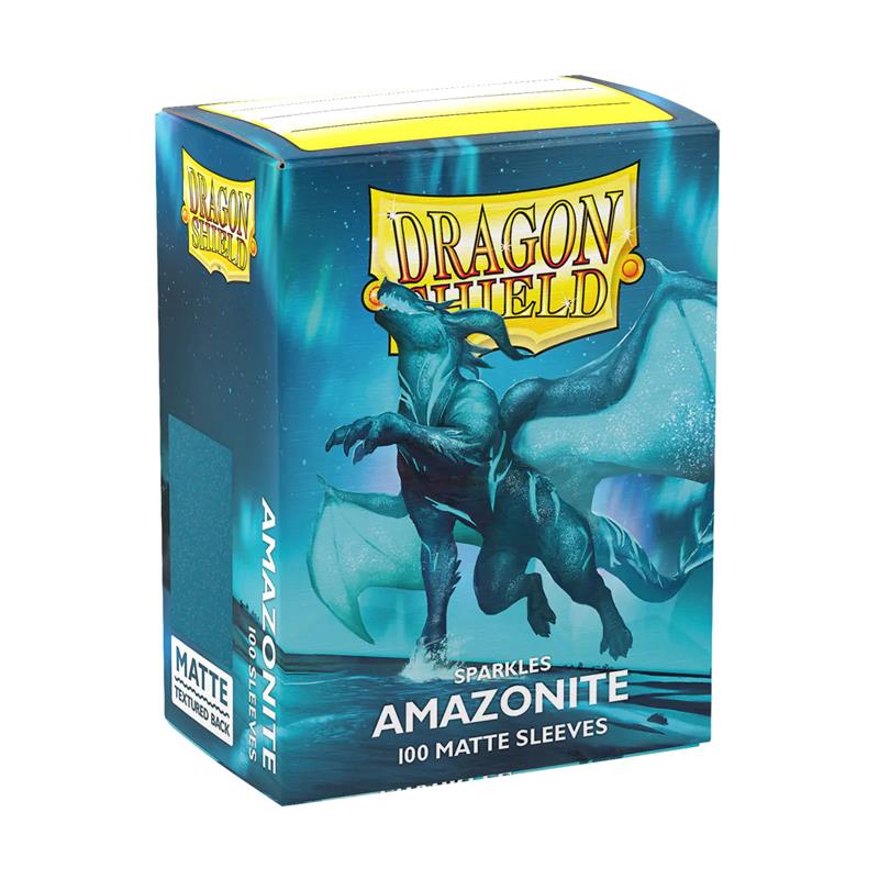 AT-11062 Dragon Shield Standard Sleeves - Matte Amazonite (100 Sleeves)