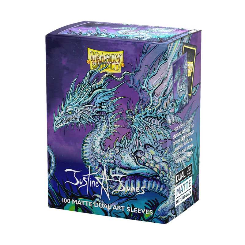 AT-12189 Dragon Shield Matte Dual Art - The Justhera (100 Sleeves)