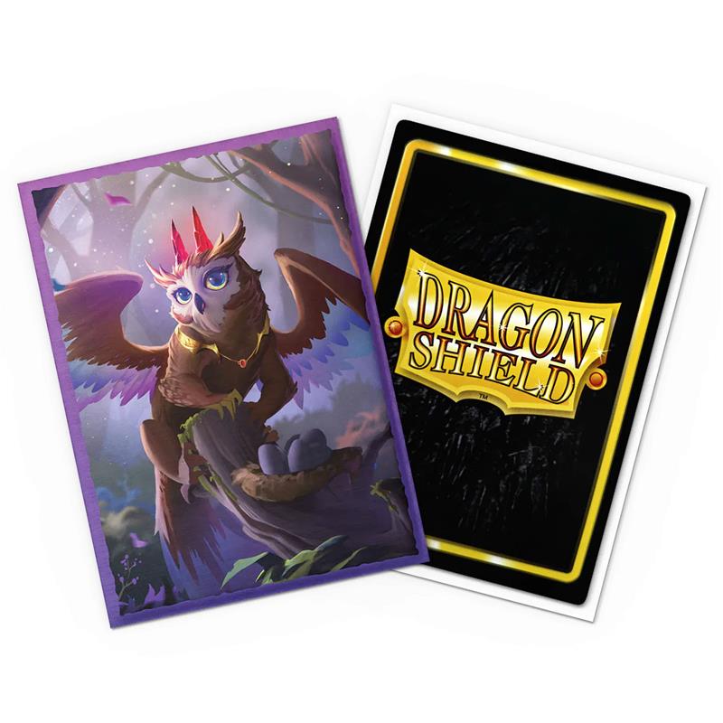 AT-12132 Dragon Shield Matte Dual Art - The Dragowlis (100 Sleeves)