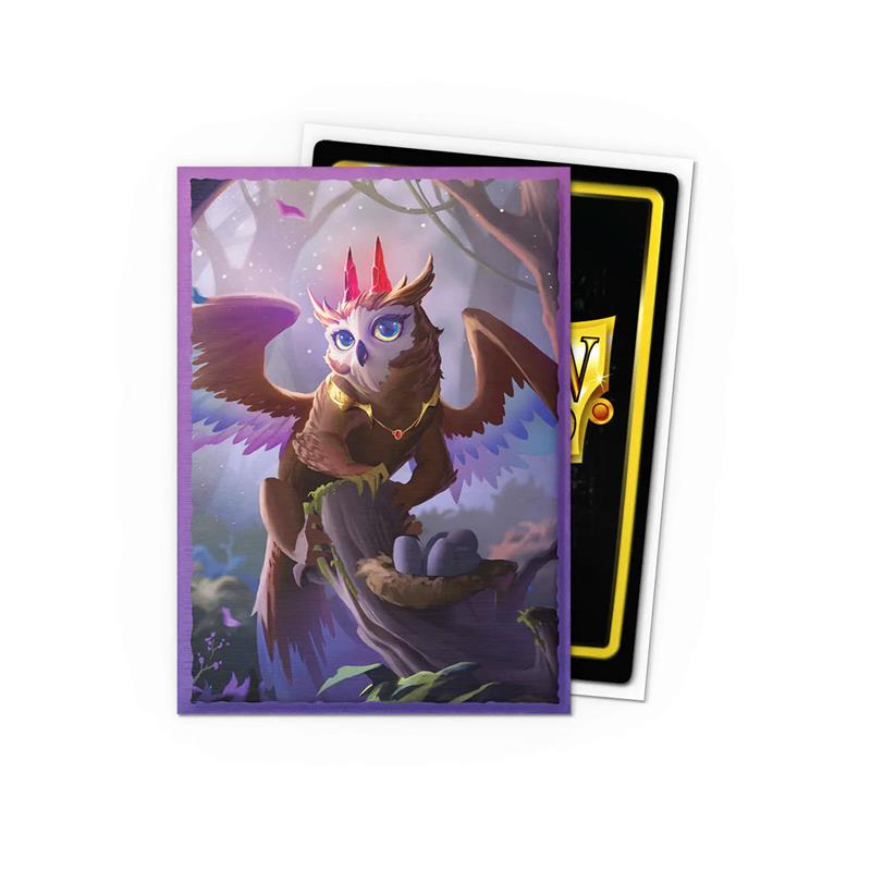 AT-12132 Dragon Shield Matte Dual Art - The Dragowlis (100 Sleeves)