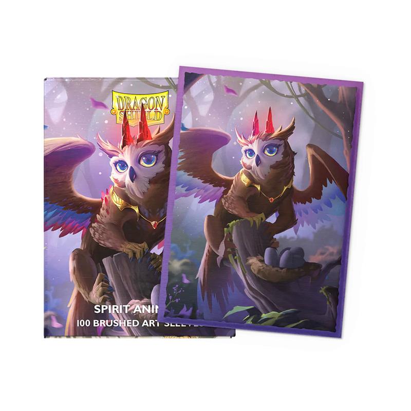 AT-12132 Dragon Shield Matte Dual Art - The Dragowlis (100 Sleeves)