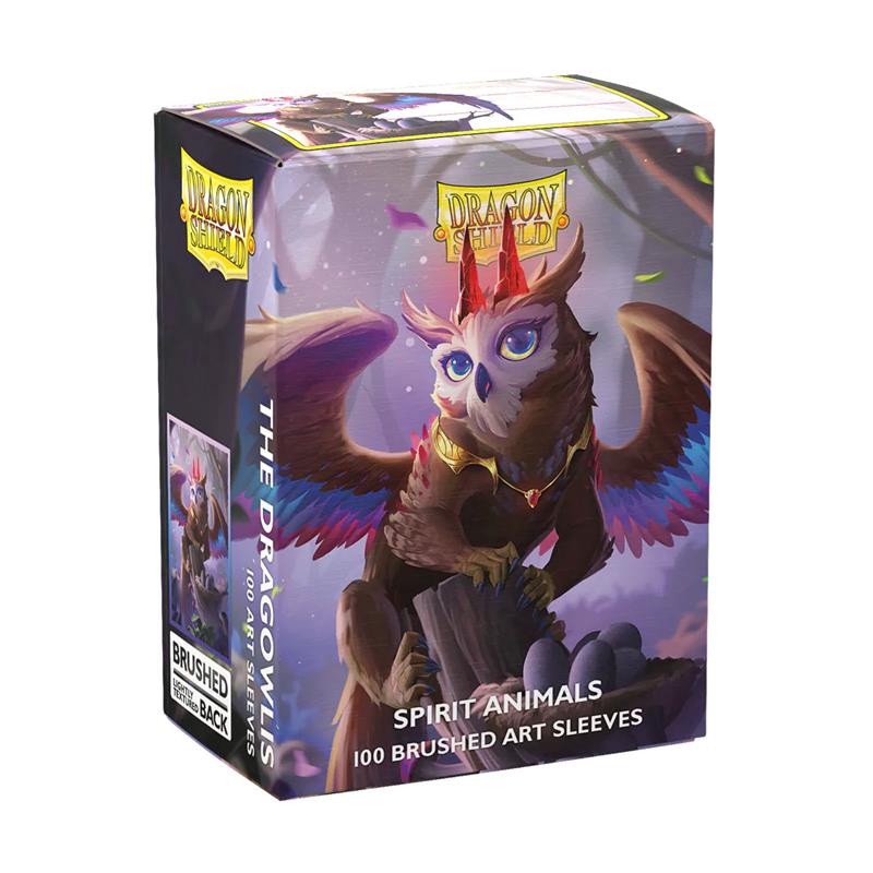 AT-12132 Dragon Shield Matte Dual Art - The Dragowlis (100 Sleeves)