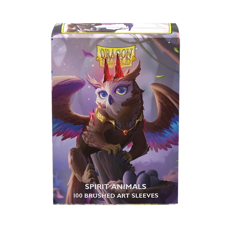 AT-12132 Dragon Shield Matte Dual Art - The Dragowlis (100 Sleeves)