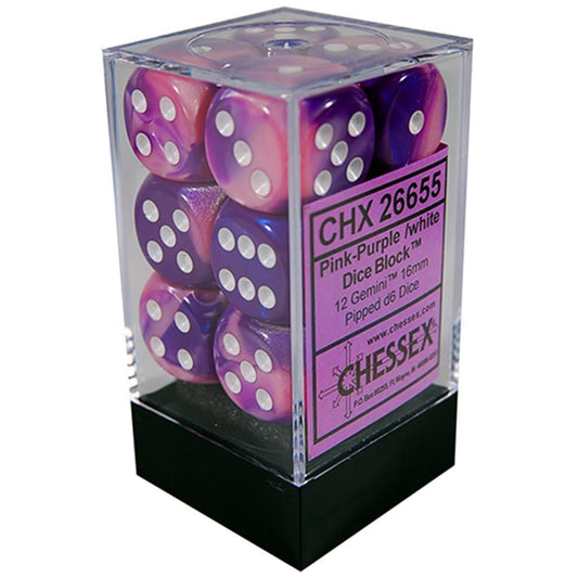 CHX 26655 Violet festif/Blanc D6