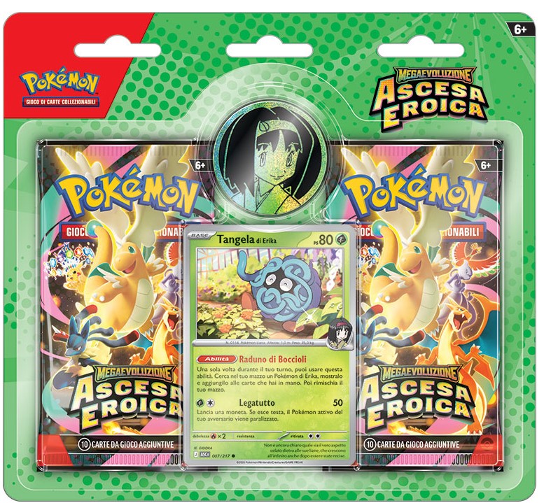 Carte Pokemon - Megaevoluzione Ascesa Eroica Collezione Erika e Ubaldo (ITA)