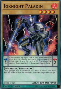 Igknight Paladin⁣ - Clash of Rebellions⁣ (Common)⁣ [029]