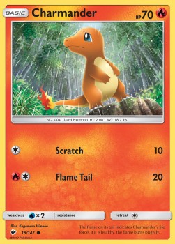 Charmander⁣ - Burning Shadows⁣ (Common)⁣ [18]