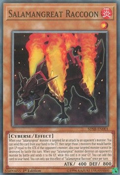 Salamangreat Raccoon⁣ - Structure Deck: Soulburner⁣ (Common)⁣ [001]